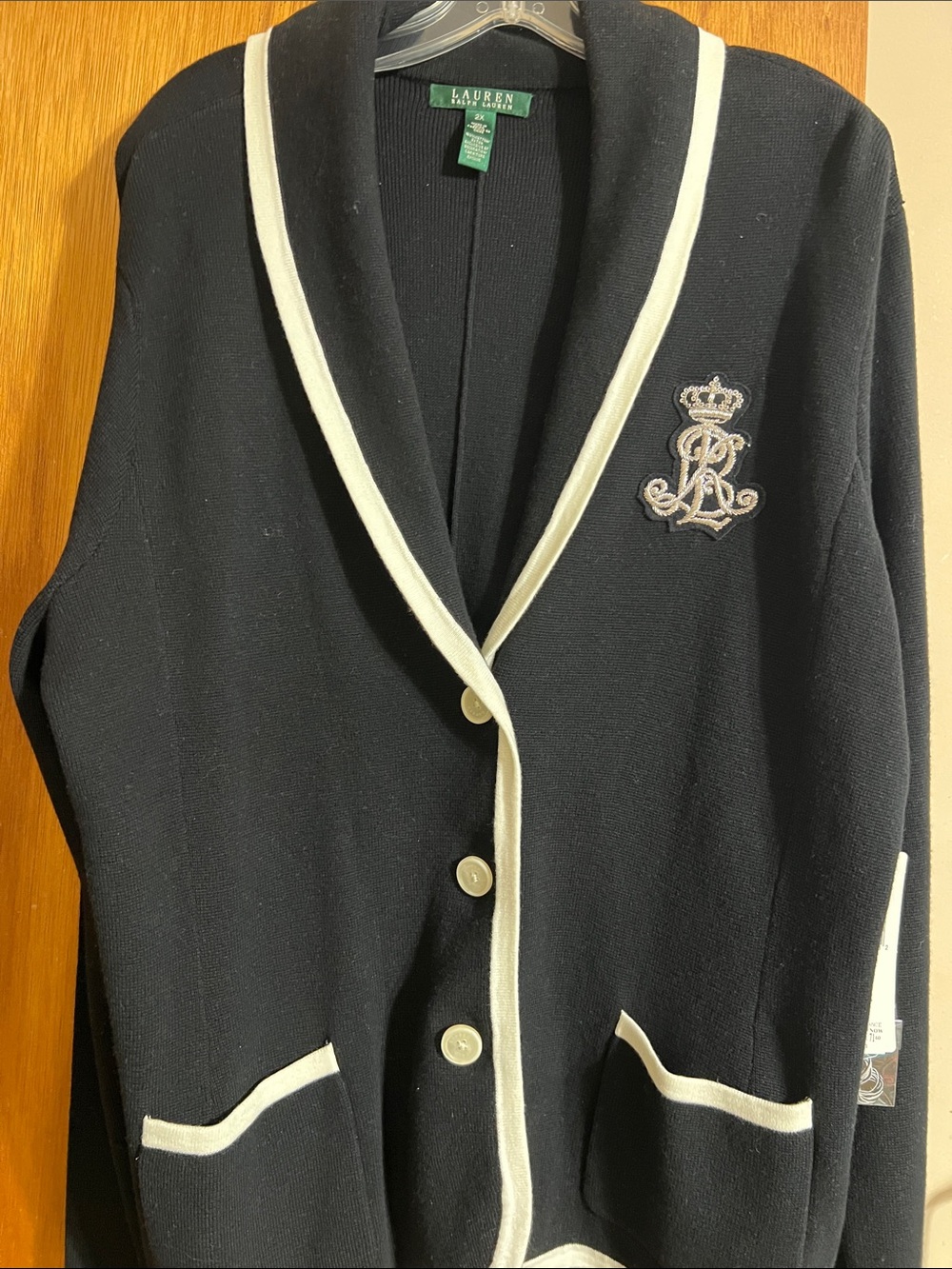 NWT Lauren Ralph Lauren Sweater Blazer